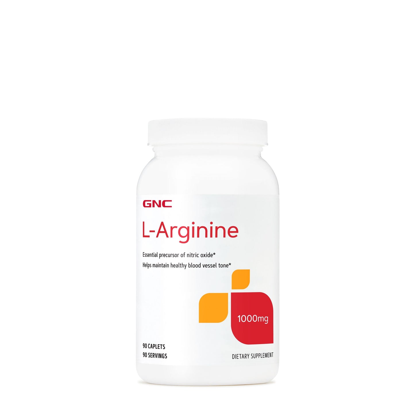 GNC L-arginine 1000 Mg, L-arginina, 90 Tb