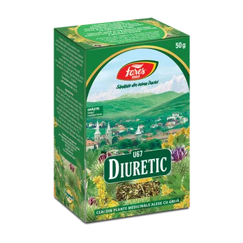 Ceai Diuretic - U67, 50g, Fares