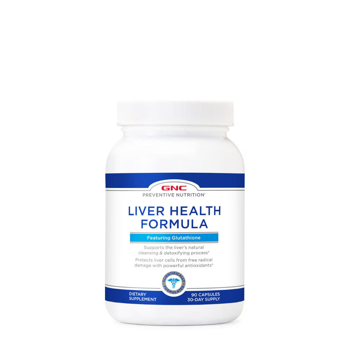 GNC Preventive Nutrition Liver Health, Formula Pentru Sanatatea Ficatului, 90 Cps