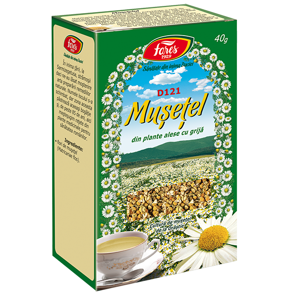 Ceai Musetel, Flori, D121, 50G, Fares