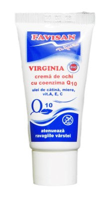 Virginia Crema De Ochi Cu Coenzima Q10 Bio 30Ml, Favisan