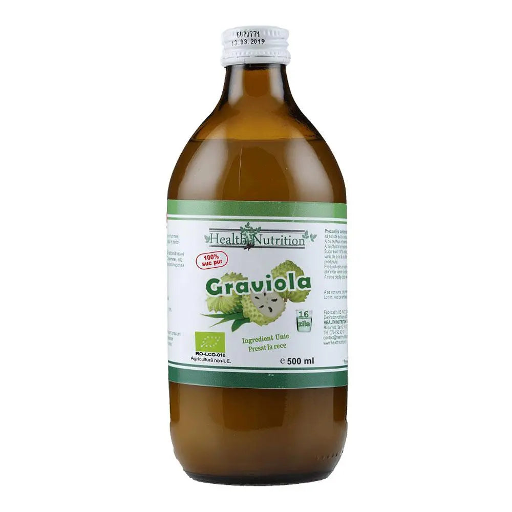 Suc Graviola Bio, 500 ml, Health Nutrition