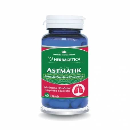Asmatik, 60 capsule, Herbagetica
