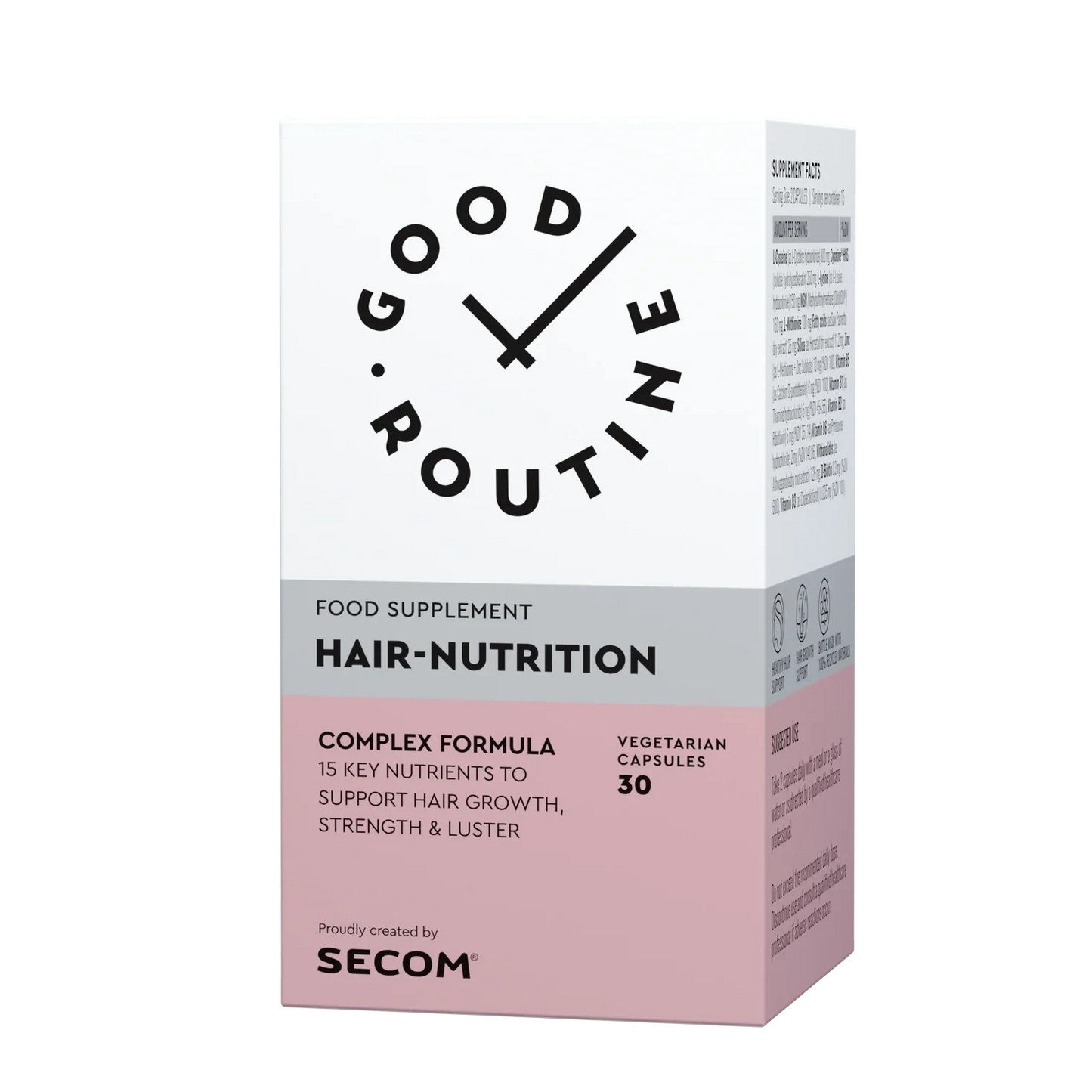 Hair Nutrition Good Routine, 30 capsule vegetale, Secom
