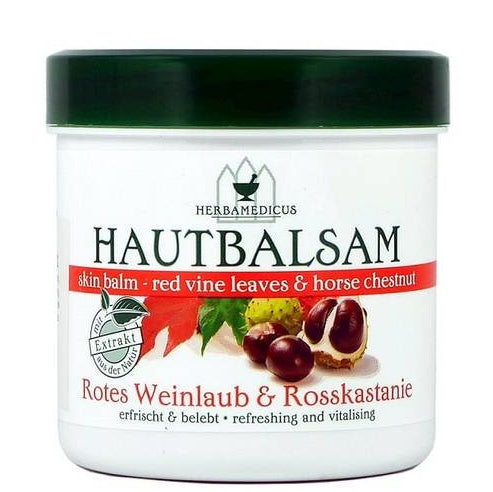 Balsam cu extract de castane si vita de vie, 250ml, Herbamedicus