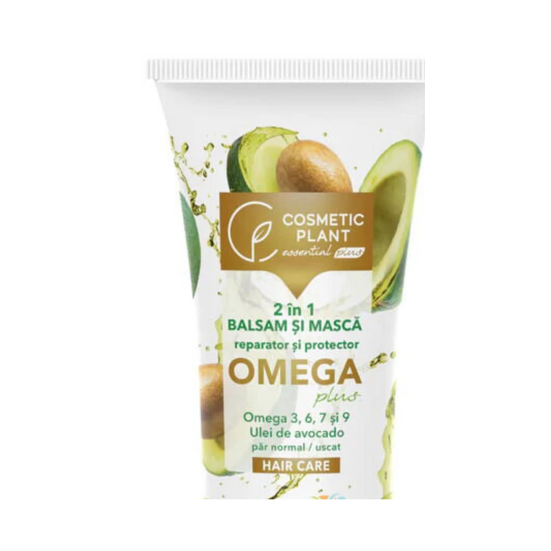 Balsam, Masca 2In1 Reparator Si Protector Omega Plus 150Ml, Cosmetic Plant
