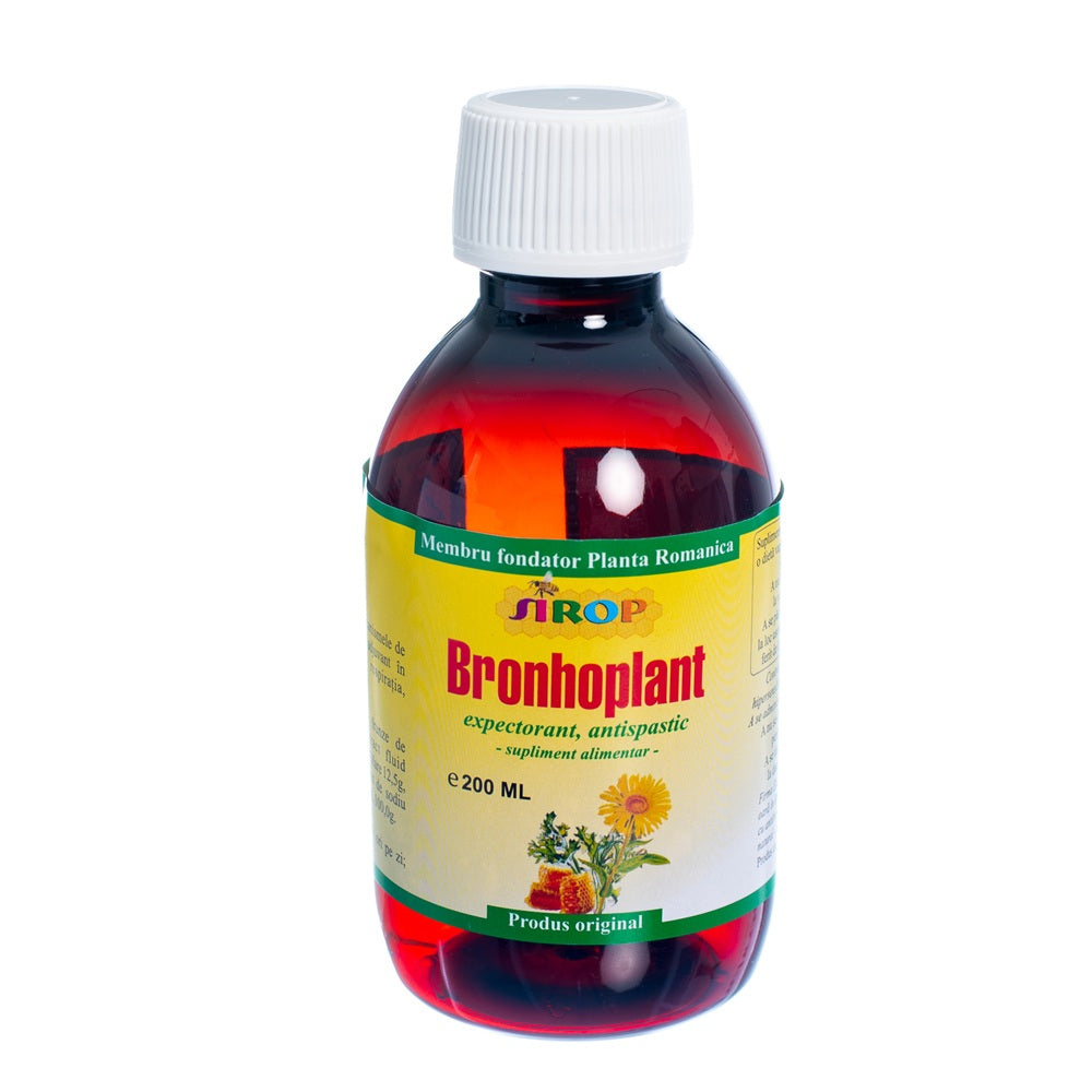 Bronhoplant Sirop, 200ml, Elidor
