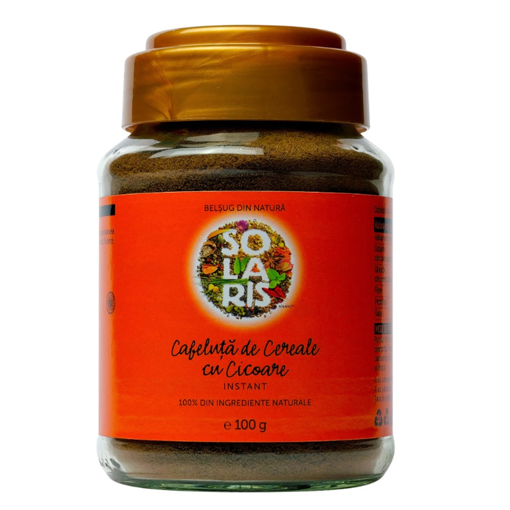 Cafeluta de cereale si cicoare, 100 g, Solaris