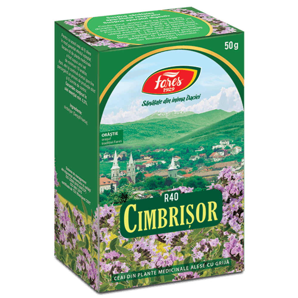 Ceai Cimbrisor iarba R 40, 50 g, Fares