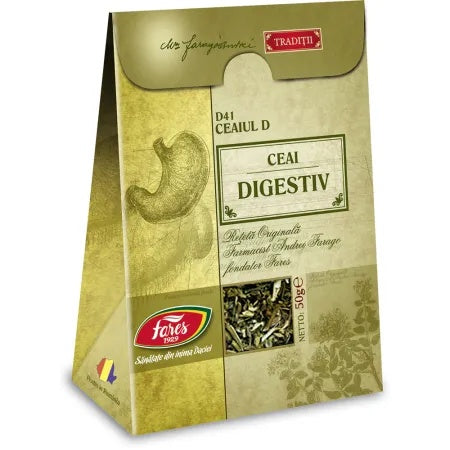 Ceaiul D Digestiv, D41, 50g, Fares