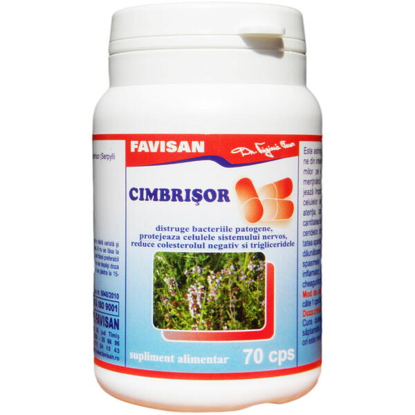 Cimbrisor, 70 capsule, Favisan