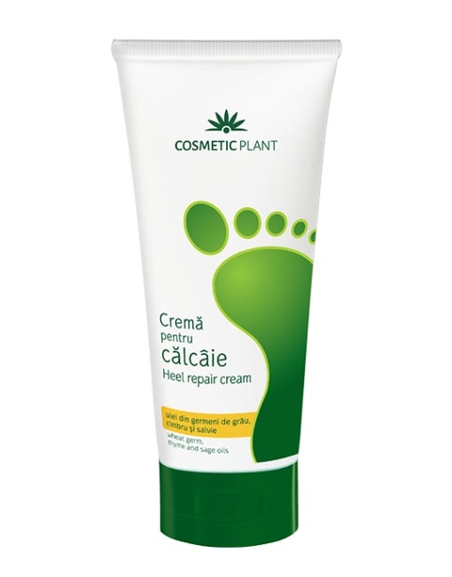 Crema calcaie cu ulei din germeni de grau, cimbru si salvie, 100 ml, Cosmetic Plant