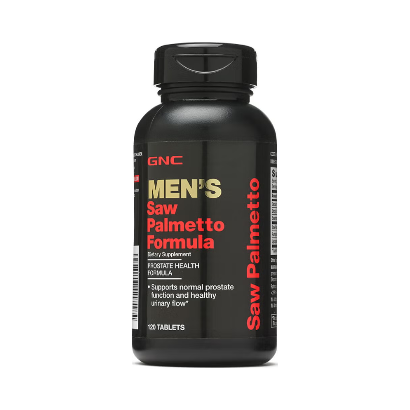 GNC Men's Saw Palmetto Formula, Extract Din Palmier Pitic, 120 Tb