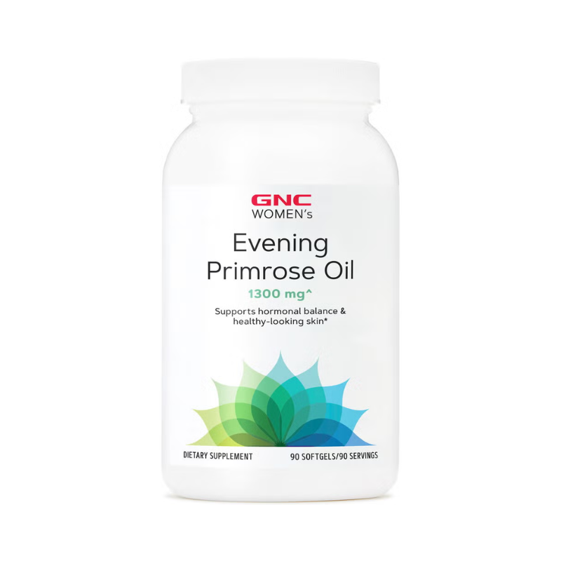 GNC Women's Evening Primrose Oil 1300 Mg, Ulei De Luminita Noptii, 90 Cps