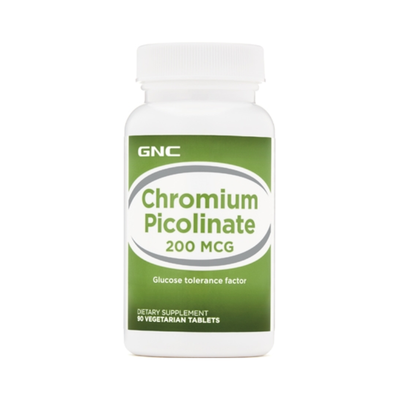 GNC Chromium Picolinate 200 Mcg, Crom Picolinat, 90 Tb