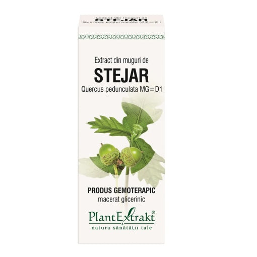 Extract din muguri de stejar, 50ml, PlantExtrakt