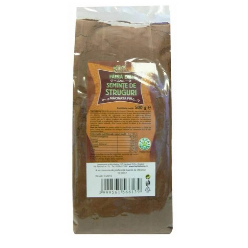 Faina Din Seminte De Struguri, 500 G, Herbavit