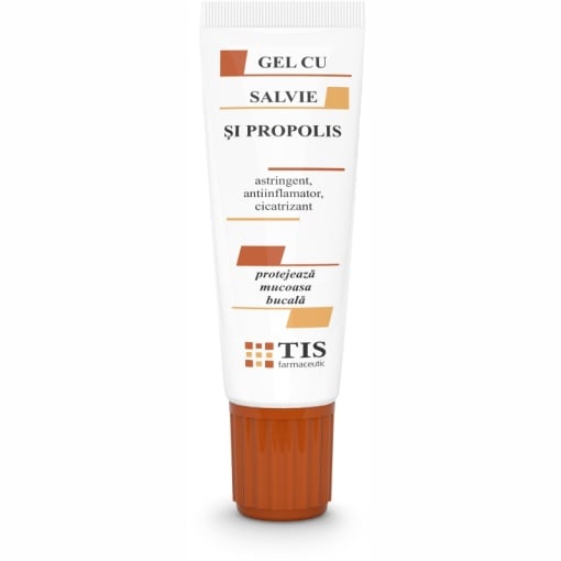 Gel salvie si propolis, 20 ml, Tis