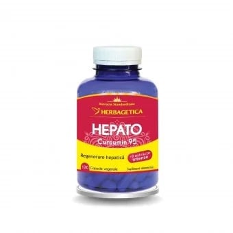 Hepato Curcumin95, 120 capsule, Herbagetica