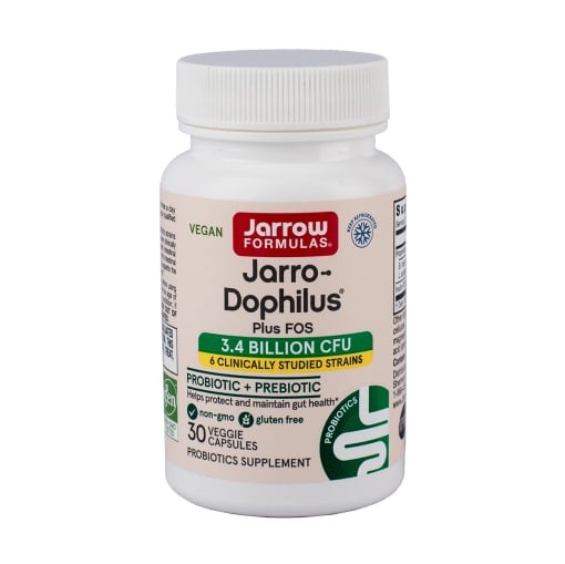 Jarro-Dophilus Plus FOS, 30 capsule, Jarrow Formulas