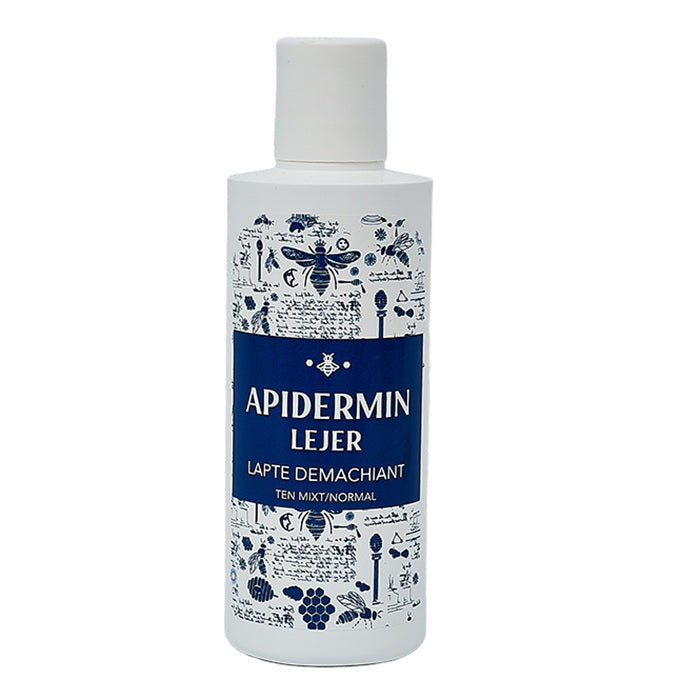 Lapte demachiant lejer Apidermin Lejer, 200 ml, Complex Apicol