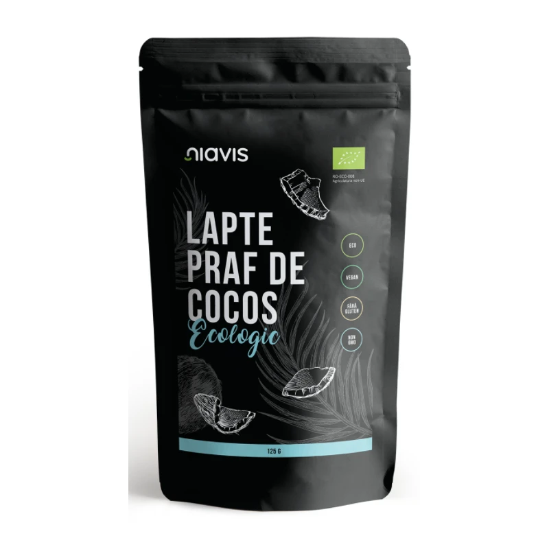 Lapte Praf De Cocos, Eco-Bio,125G, Niavis