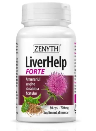LiverHelp Forte, 700mg, 30 capsule, Zenyth