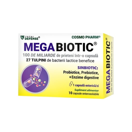 MegaBiotic, 10 capsule, Cosmopharm