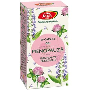 Menopauza G81, 60 capsule, Fares