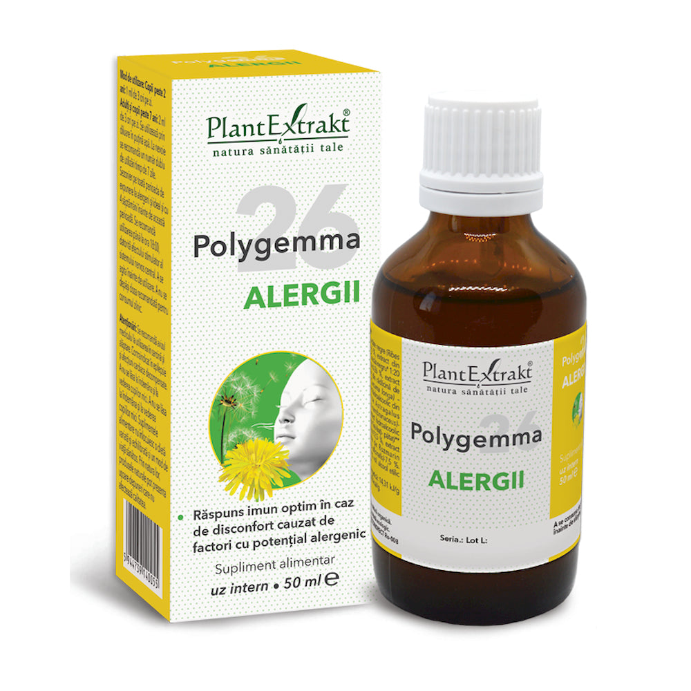 Polygemma 26 Alergii, 50 ml, Plantextrakt