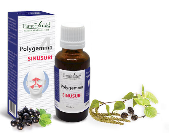 Polygemma 4, Sinusuri, 30ml, PlantExtrakt