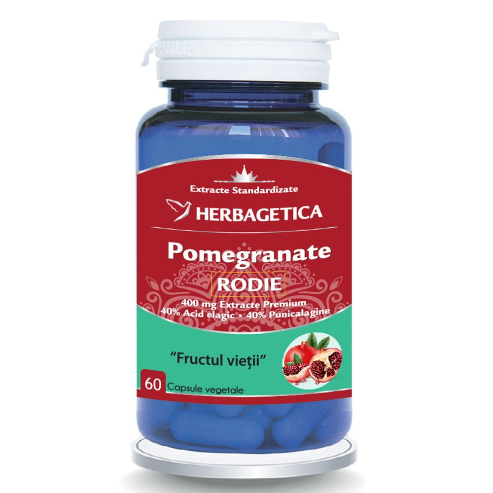Pomegranate, 60 capsule, Herbagetica