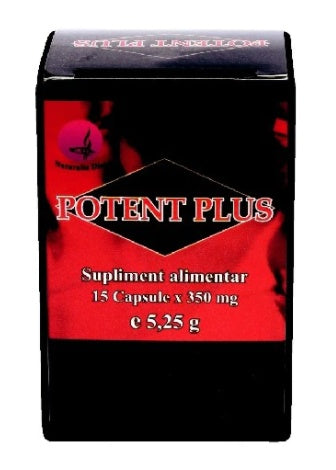 Potent Plus, 15 capsule, Naturalia Diet