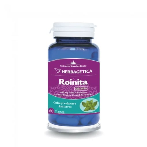 Roinita Melissa, 60 capsule, Herbagetica