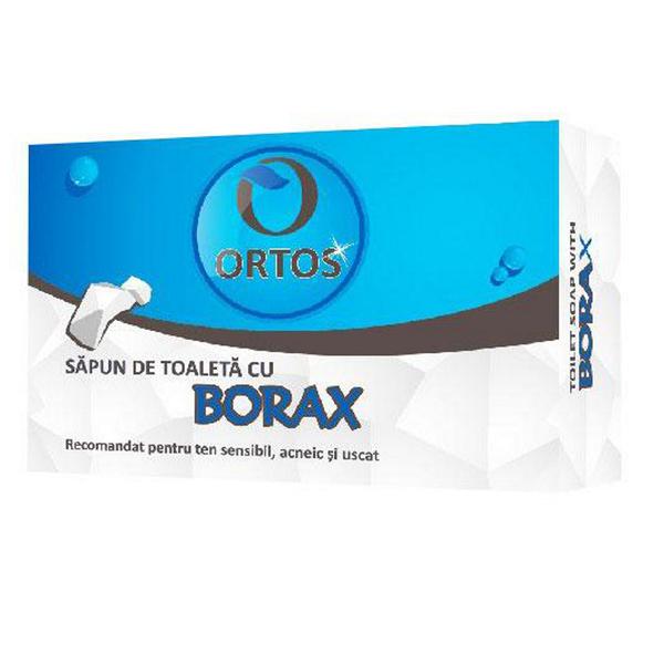 Sapun pentru fata cu borax, 100 g, Ortos