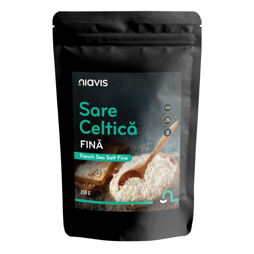 Sare celtica fina, 250 g, Niavis