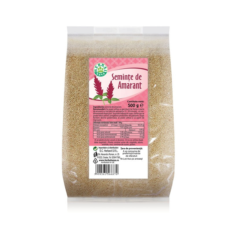 Amarant Seminte, 500 G, Herbavit