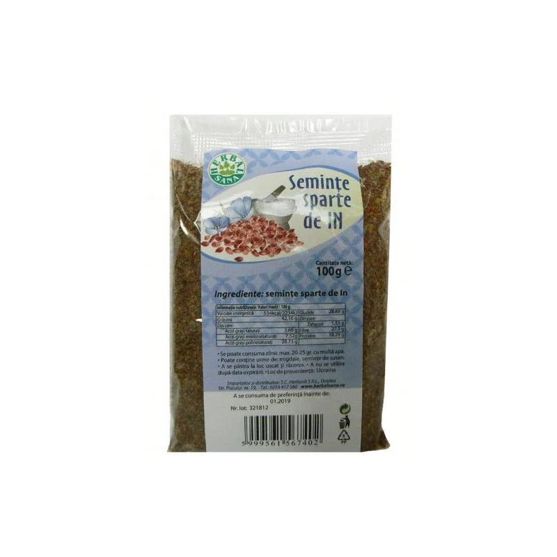 Seminte Sparte De In 100G, Herbavit