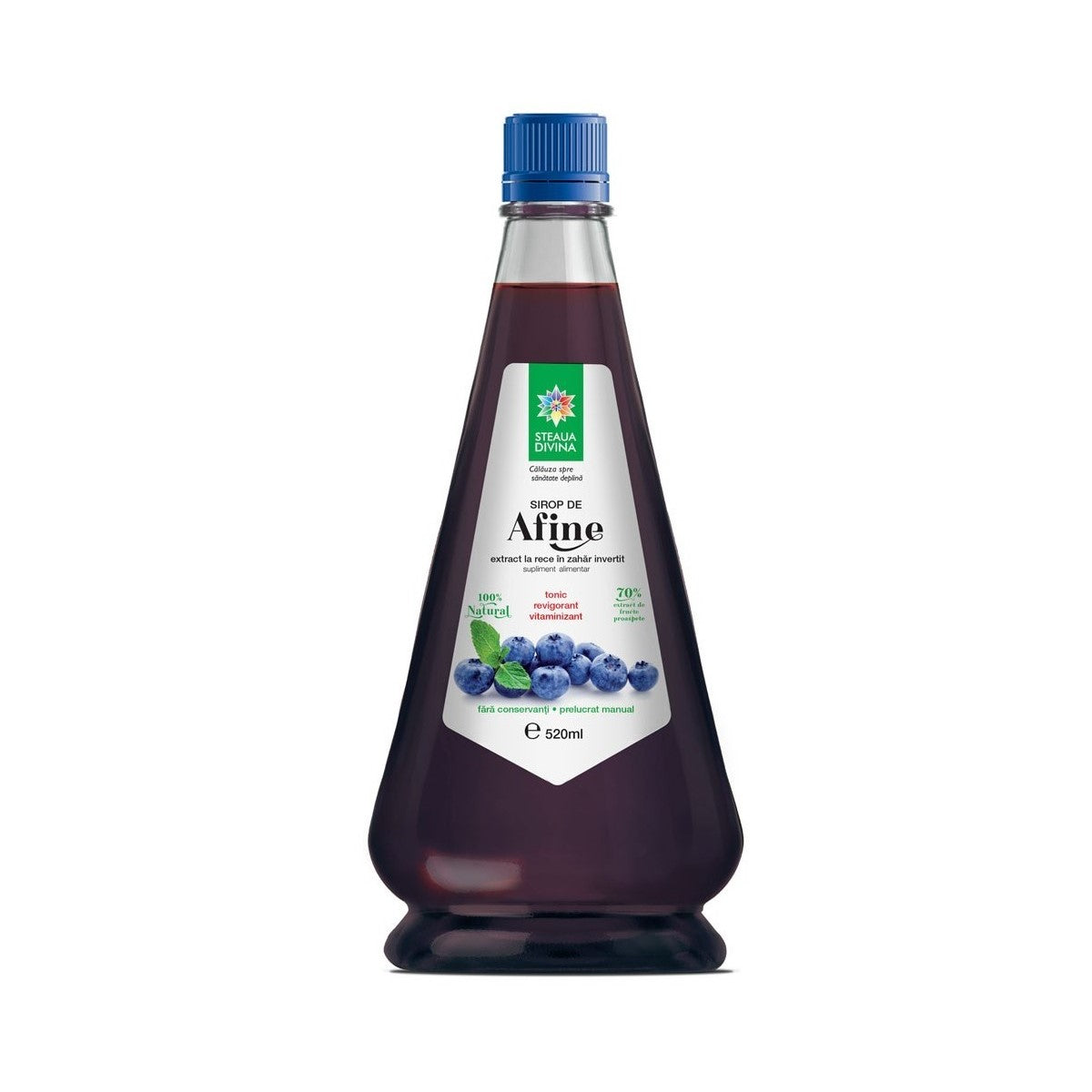 Sirop de Afine, 520 ml, Steaua Divina