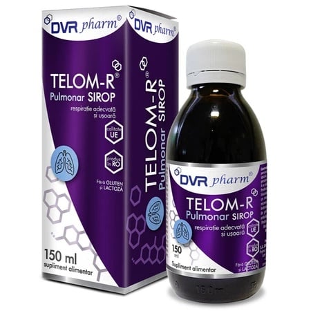 Sirop Telom-R Pulmonar, 150ml, DVR Pharm