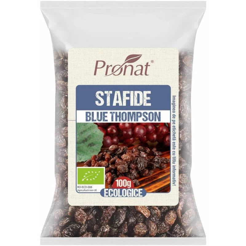 Stafide Blue Thompson Eco-Bio 100G, Pronat