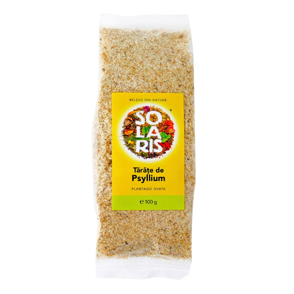 Tarate de Psyllium, 100 g, Solaris