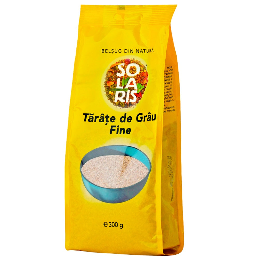 Tarate fine de grau, 300 g, Solaris