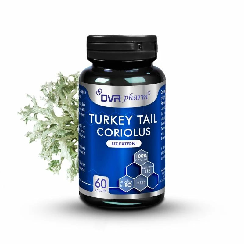Turkey Tail, Coriolus, 60 Capsule, Dvr Pharm