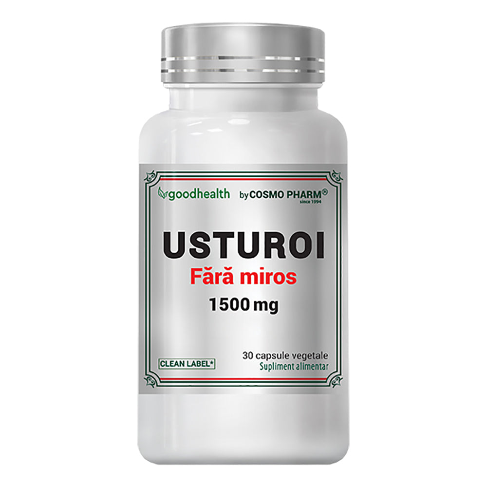 Usturoi fara miros, 1500 mg, 30 capsule, Cosmo Pharm