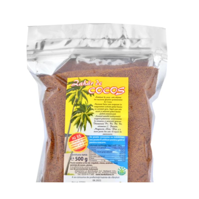 Zahar De Cocos 500G, Herbavit