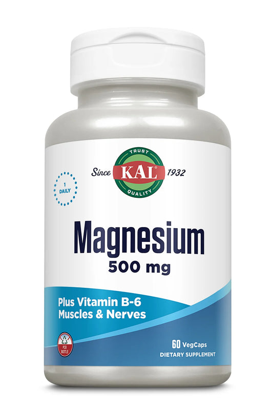 Magnesium 500mg, 60cps Kal SECOM