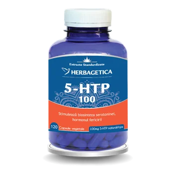 5 HTP 100, 120 capsule, Herbagetica