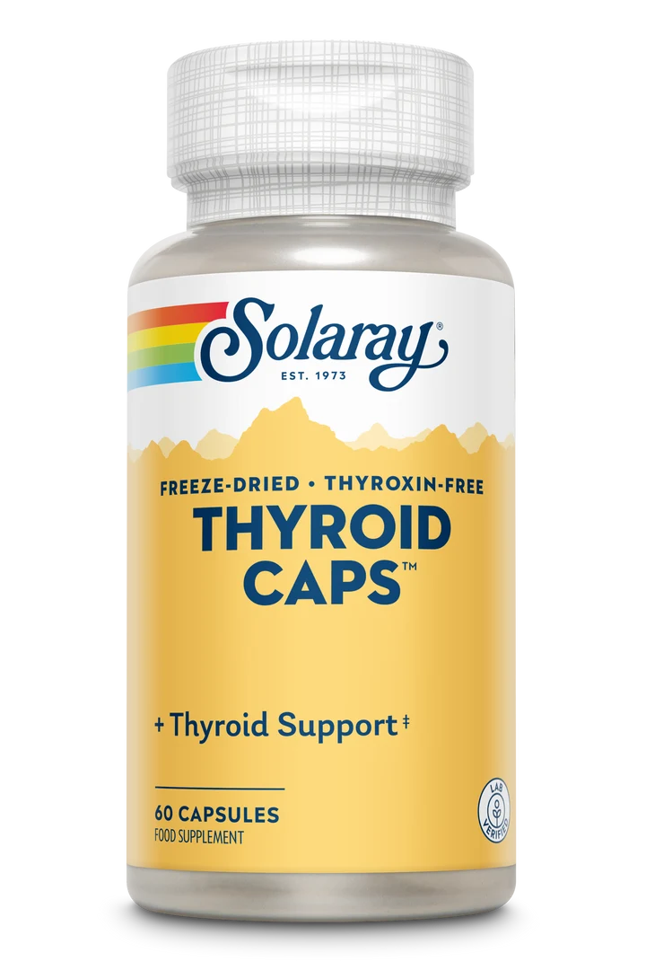Thyroid Caps Solaray, 60 capsule, Secom