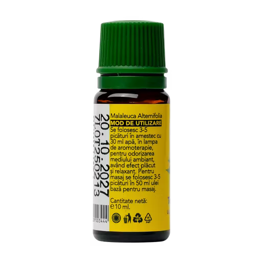 Ulei esential Tea Tree, 10ml, Solaris